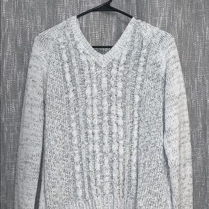 Knit Sweater with Hood